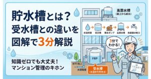 貯水槽と受水槽の違いを３分で解説